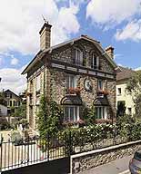 maison d'artiste du peintre verrier Louis-Ernest Haussaire, 5 rue Alphonse Haussaire