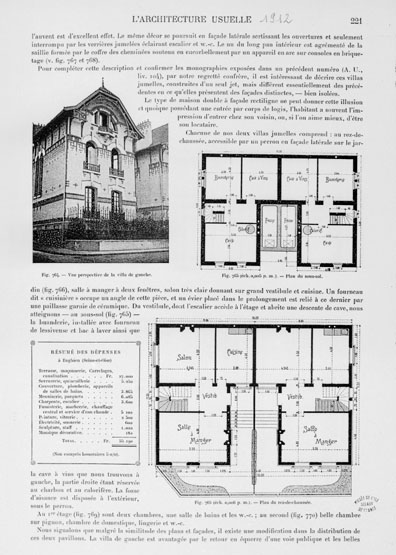 maisons jumelles, 6 -10 rue Saint Louis