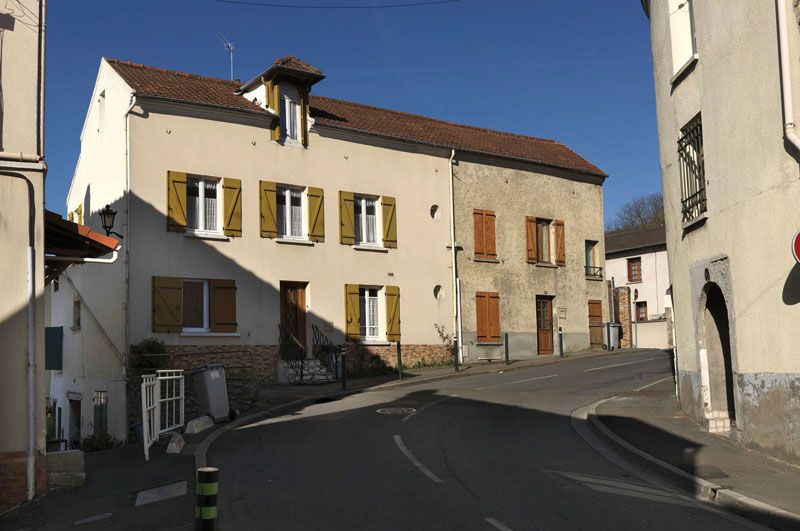 les immeubles, maisons et fermes du canton d'Andrésy