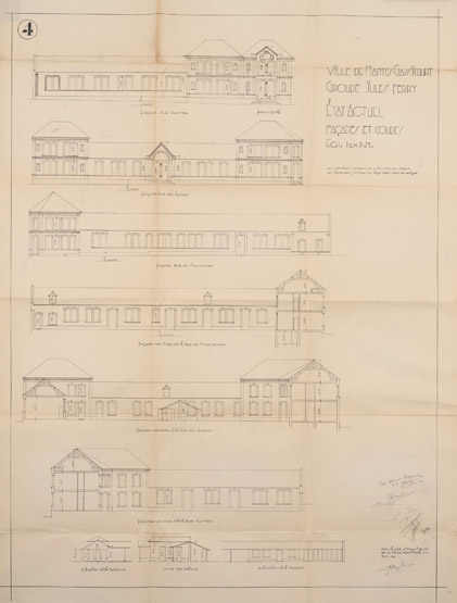 Groupe scolaire Jules-Ferry, actuellement collège