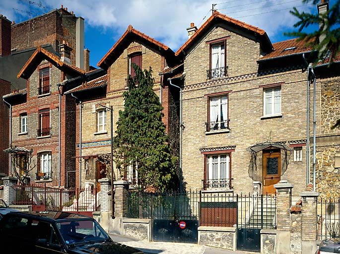 maisons, immeubles