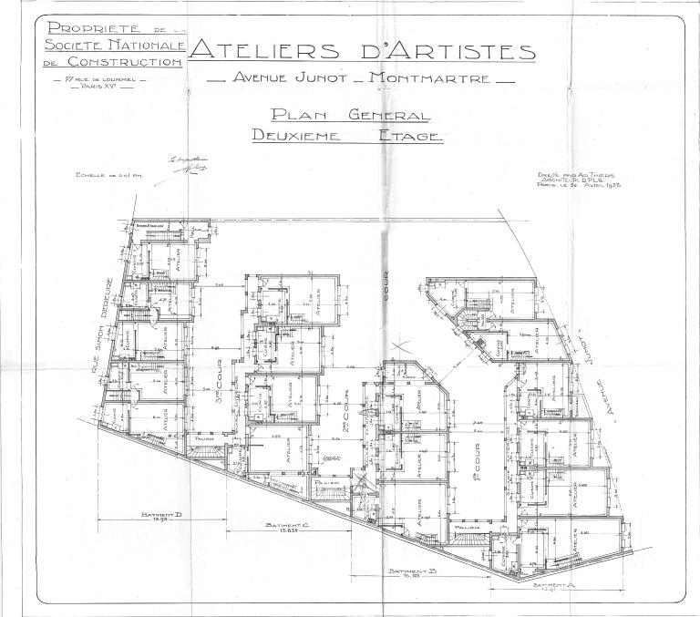 Immeuble d'ateliers d'artistes