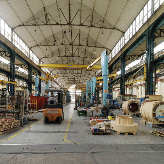 Usine de matériel électrique industriel Schneider et Cie, puis Le Matériel Electrique Scheider-Westinghouse (SW), puis Jeumont-Schneider (JS), actuellement ensemble industriel appelé "Espace Technologique et Industriel de Champagne-sur-Seine" (zone ETIC)