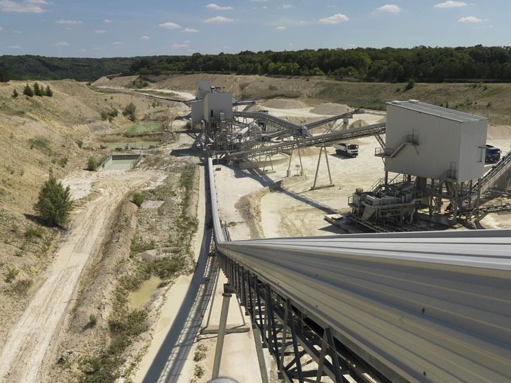 Écuelles - Carrière de Charmoy, puis carrière de calcaire industriel Piketty frères