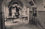 L'ancienne chapelle Notre-Dame-de-la-Consolation transformée en salle de restaurant. Carte postale, vers 1910. (AD Essonne, 2 Fi 63)