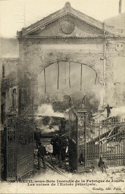 Usine de ferblanterie Jouets de Paris, puis JEP (détruit)