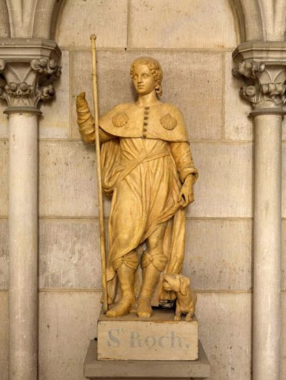 statue : saint Roch