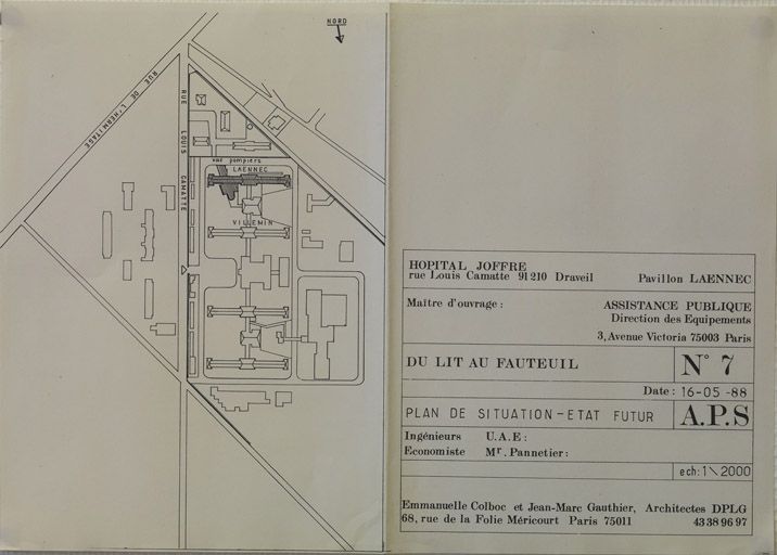 sanatorium de Champrosay, puis sanatorium Joffre, puis hôpital Joffre, actuellement hôpital Joffre-Dupuytren