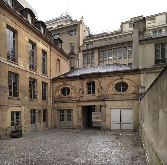 rampe d'appui, escalier de l' hôtel de Montescot (non étudié)