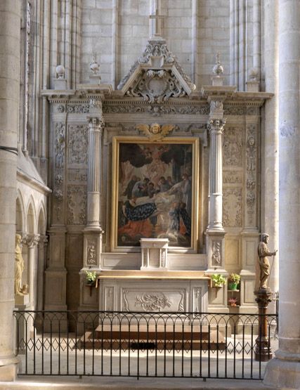 retable du collatéral nord du choeur