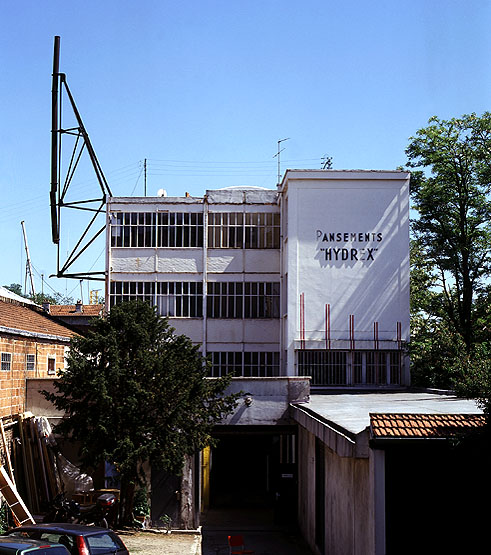 Usine d'ouate, puis entrepôt commercial Hydrex