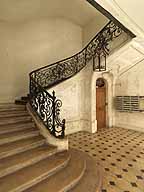 rampe d'appui, escalier de la maison à porte cochère dite Hôtel de Vins puis hôtel Dupin (non étudié)