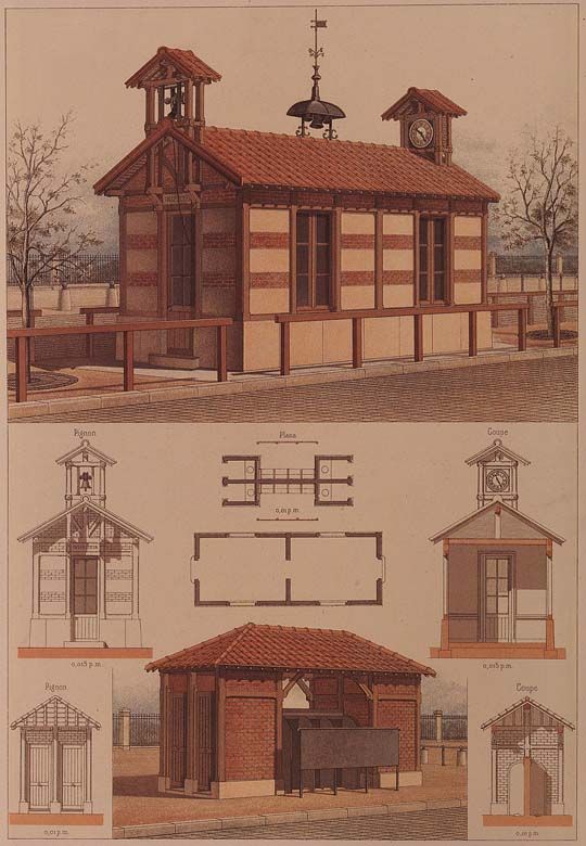 Architectures de brique en Ile-de-France