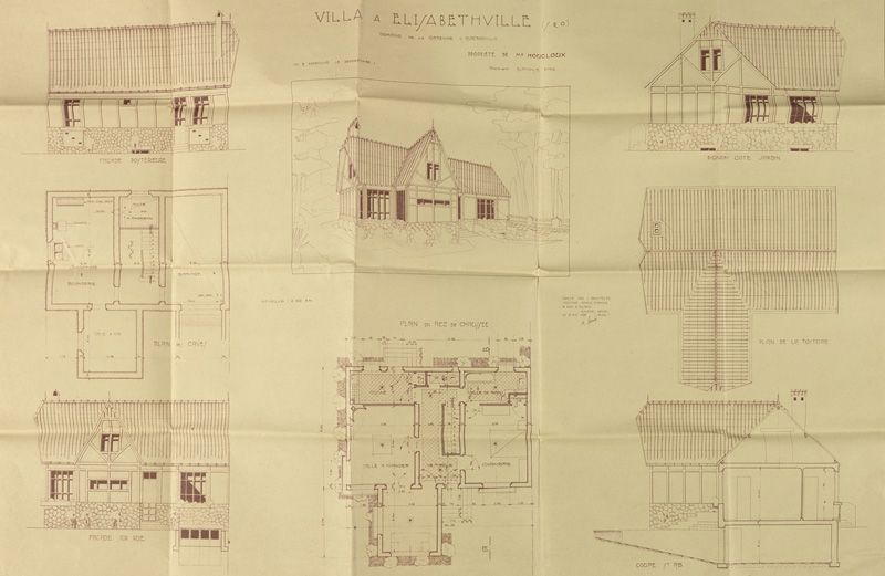 les maisons d'Elisabethville