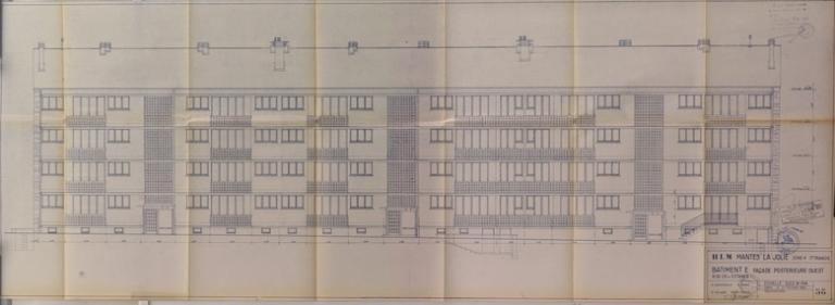 Ensemble de 6 immeubles HLM