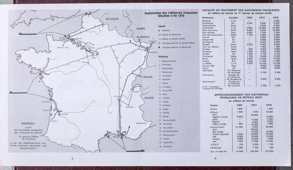 Raffinerie de Grandpuits ou « Raffinerie de l’Île-de-France », actuellement plateforme TotalEnergies de Grandpuits (dossier d'ensemble)