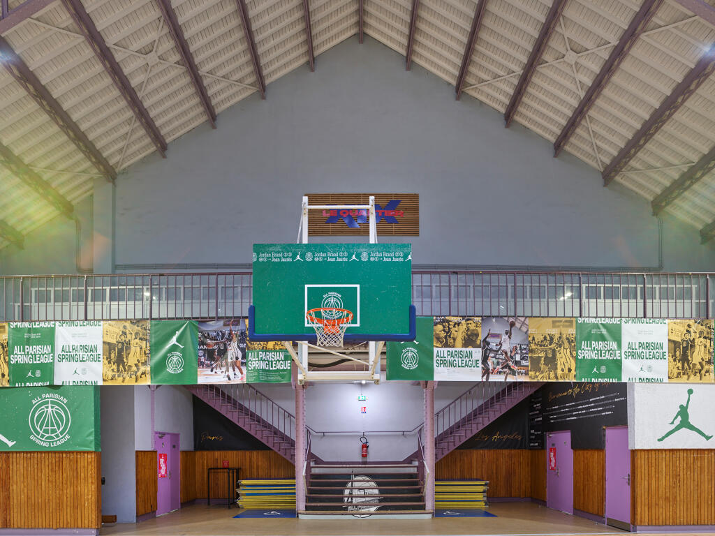 Gymnase d'Allemagne, actuellement gymnase Jean-Jaurès