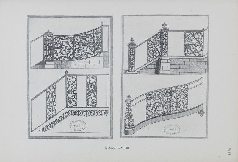 dossier de synthèse sur les escaliers, rampes d'appui et départs de rampe d'appui