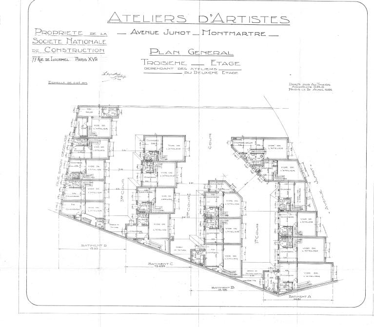 Immeuble d'ateliers d'artistes