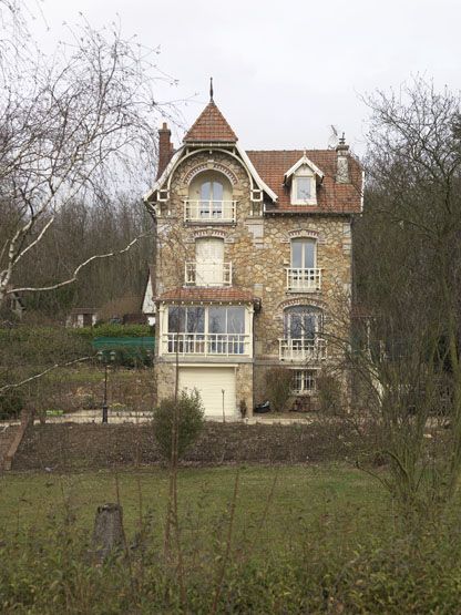 les immeubles, maisons et fermes du canton d'Andrésy