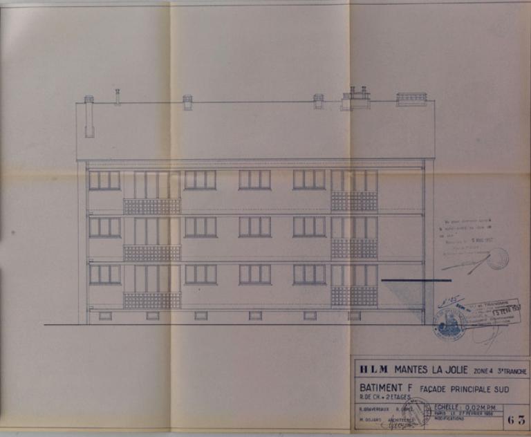 Ensemble de 6 immeubles HLM