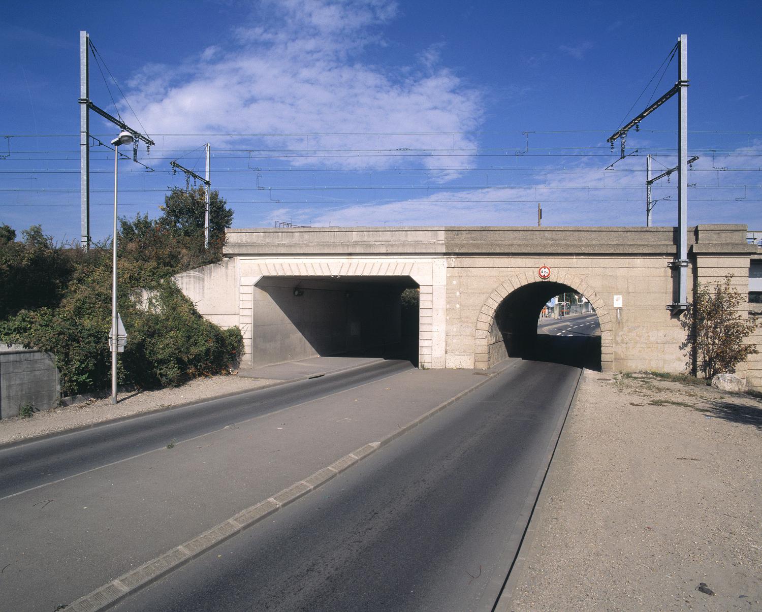 pont de chemin de fer du réseau PLM dit pont de Lyon