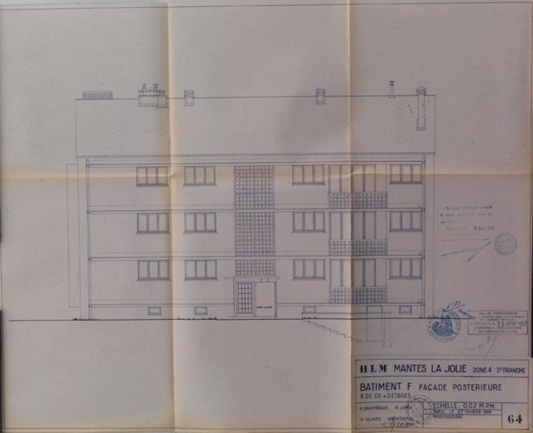 Ensemble de 6 immeubles HLM