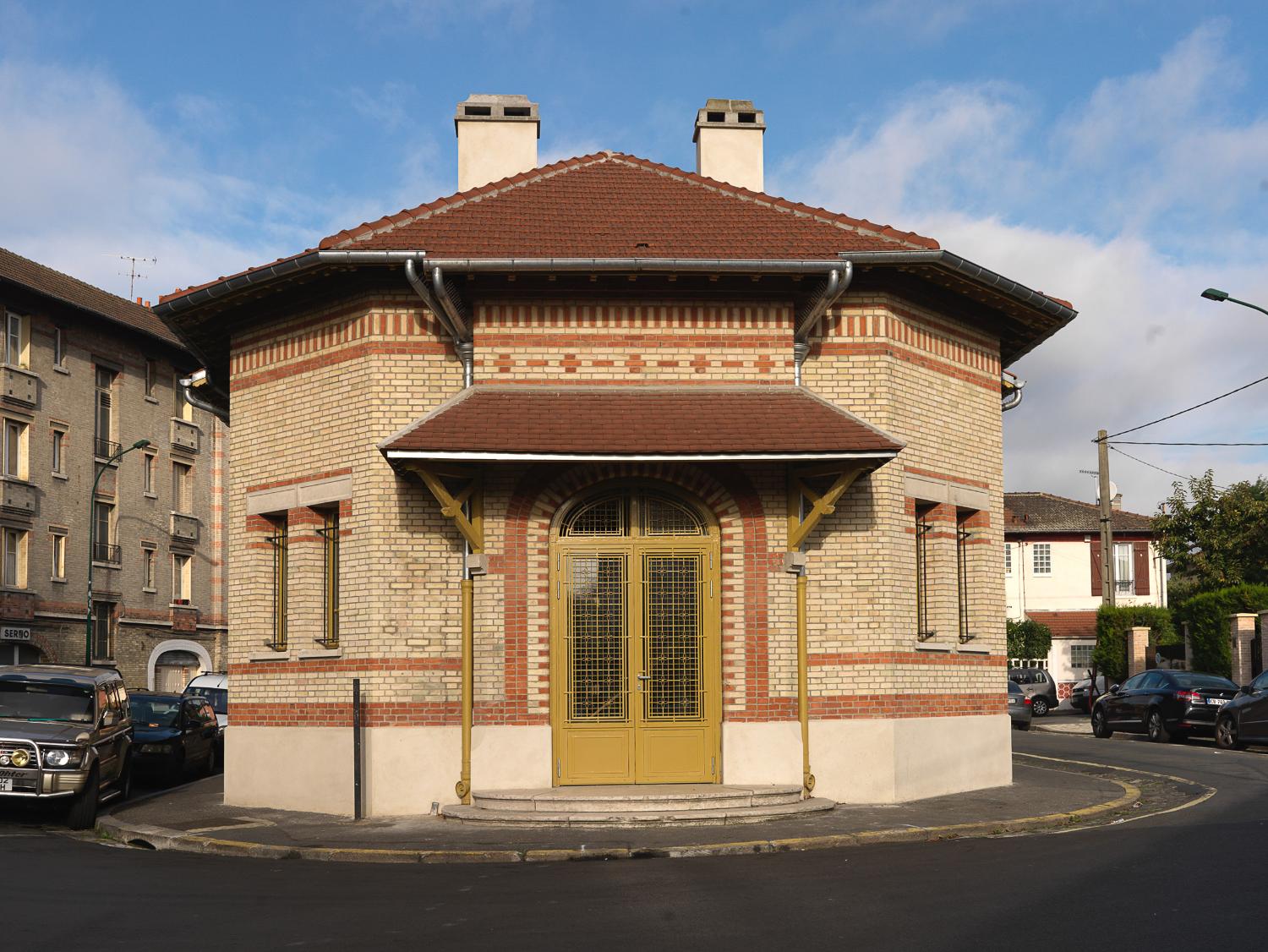 Blumenthal (Epinay-sur-Seine), salle des fêtes de la cité-jardin