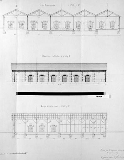 entrepôt public, dit magasins généraux, et bureau central de l'octroi