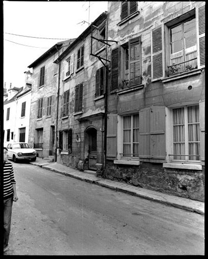 Campagne photographique sur le patrimoine de Mantes-la-Jolie en 1977