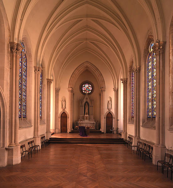 Ensemble de 12 verrières - Chapelle Saint-Vincent-de-Paul (Sœurs de Saint-Vincent-de-Paul)