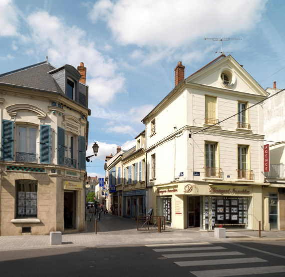 hôtels, maisons, immeubles
