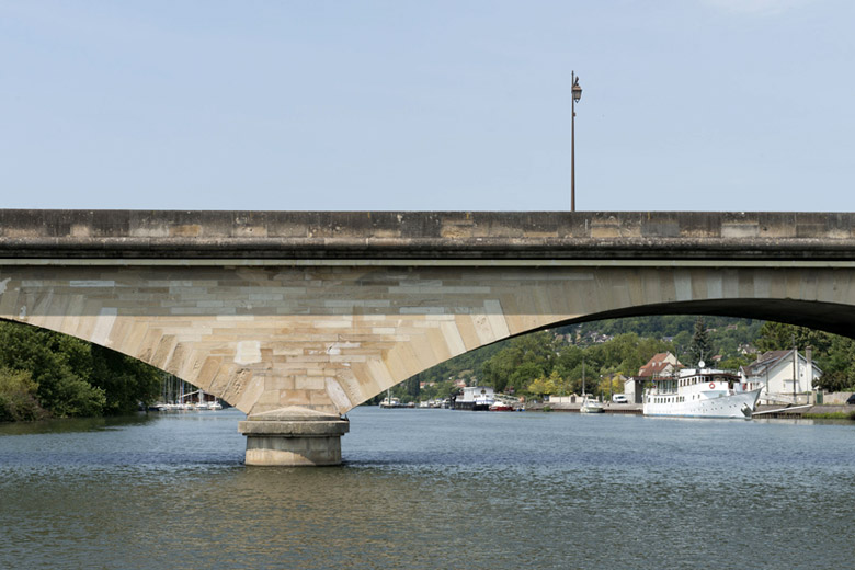 pont routier  dit Pont neuf de Mantes ou Pont Perronet (détruit)