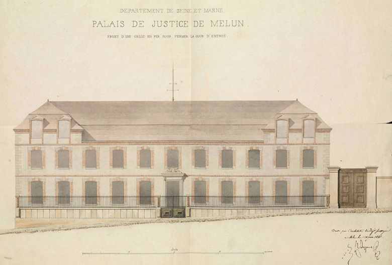 Patrimoine culturel, bâtiment de justice au XIIIème siècle puis