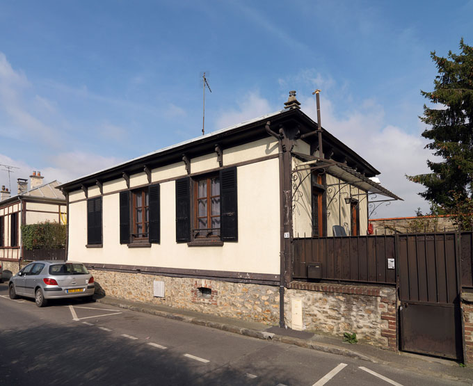 Ensemble de trois "chalets", 10-14 rue Aristide Briand