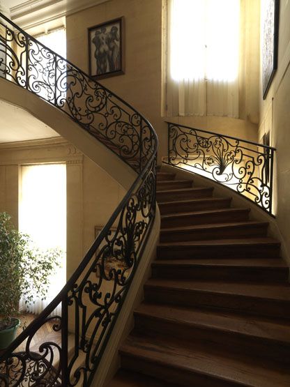 rampe d'appui, escalier de l' hôtel de Marsilly (non étudié)