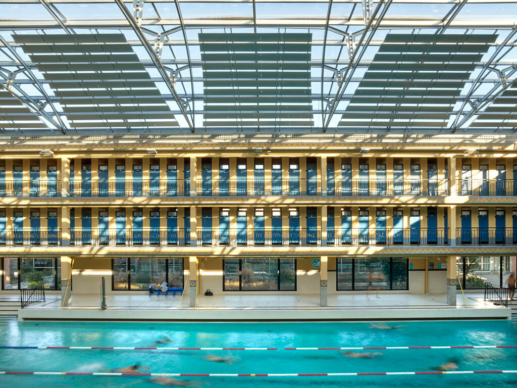 Piscine Pailleron, actuellement Espace Sportif Édouard-Pailleron