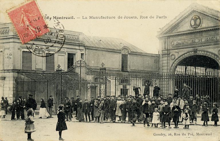 Usine de ferblanterie Jouets de Paris, puis JEP (détruit)