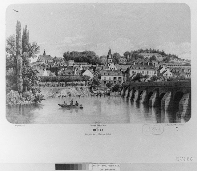 pont routier dit Grand Pont de Meulan (détruit)