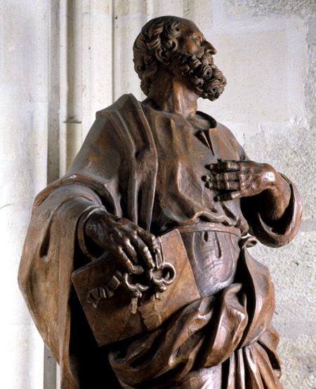 statue de saint Pierre