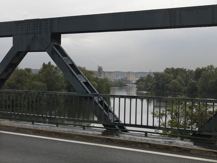 pont routier sur la Seine dit Pont de Rangiport