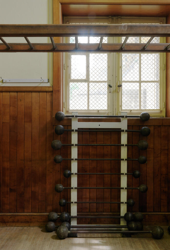 Piscine de la Cité internationale universitaire de Paris et salle de boxe, actuellement salle de musculation