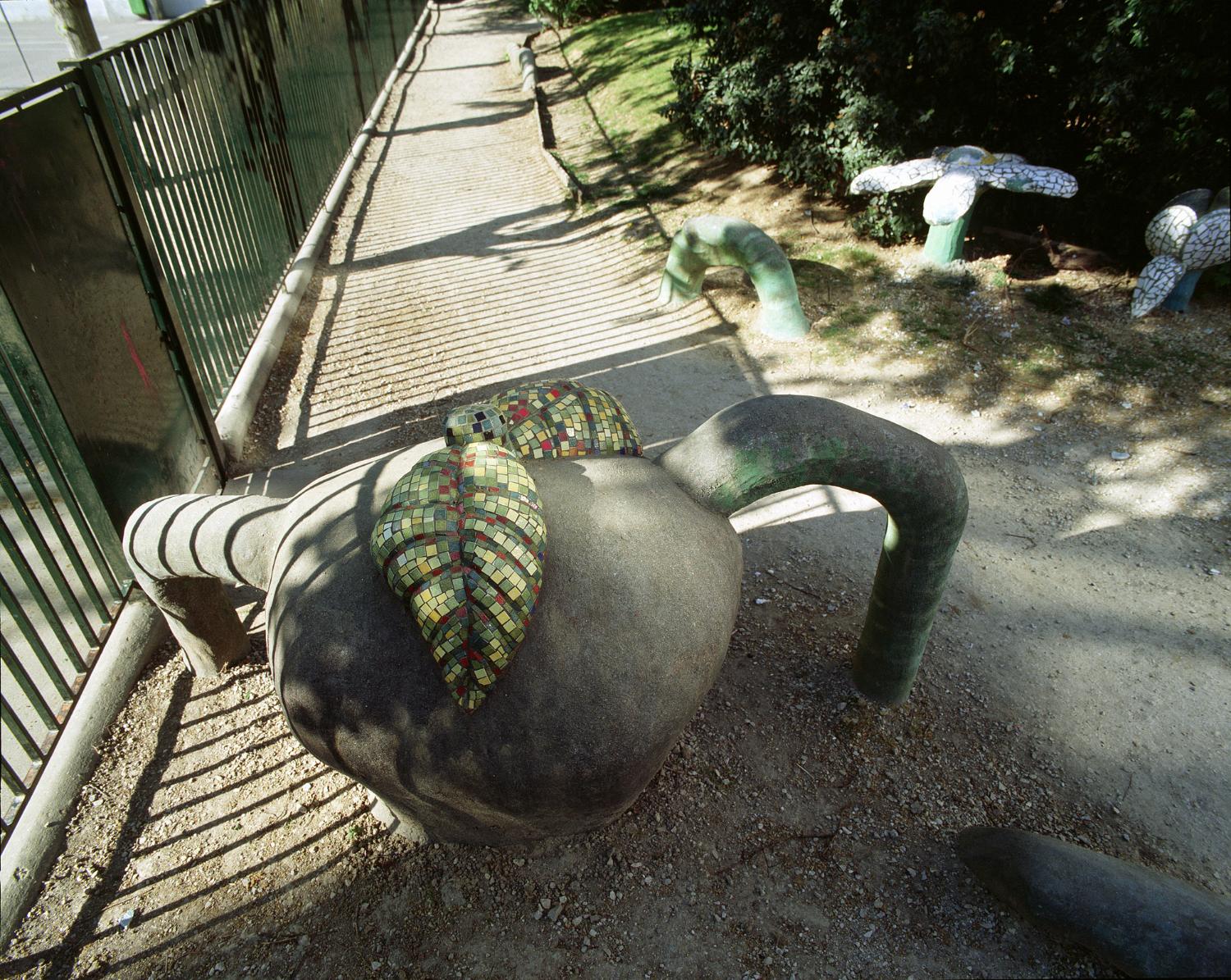 jardin du centre de loisirs maternels Branly, dit Jardin Extraordinaire