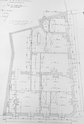 poste, aujourd'hui immeuble