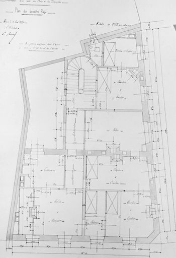 poste, aujourd'hui immeuble