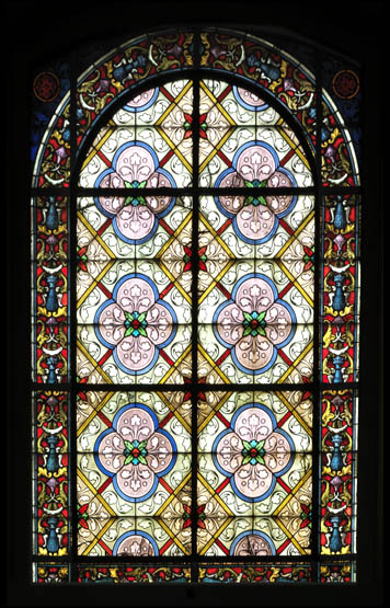 Ensemble de 14 verrières - Chapelle Saint-Cœur de Marie (Augustines du Saint-Cœur de Marie)