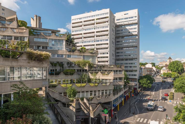 Atelier du peintre d'Isaac Celnikier (Varsovie, 1923-Paris, 2011), situé dans l'ensemble de logements "Jeanne-Hachette"