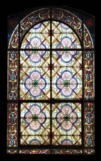 Ensemble de 14 verrières - Chapelle Saint-Cœur de Marie (Augustines du Saint-Cœur de Marie)