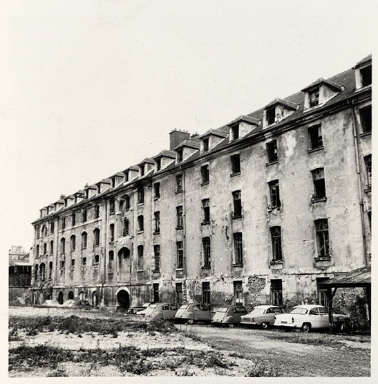 abbaye Notre-Dame, puis quartier de cavalerie Luxembourg