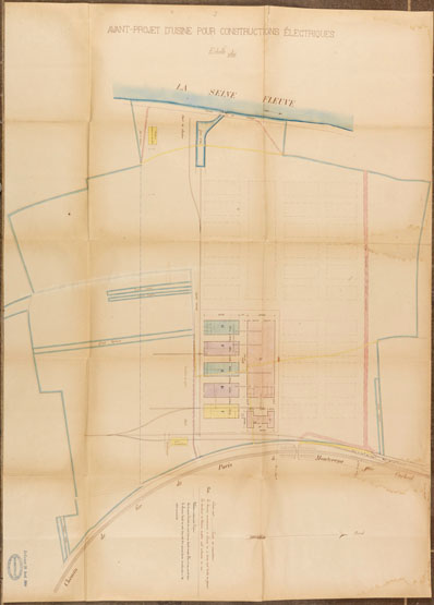 Usine de matériel électrique industriel Schneider et Cie, puis Le Matériel Electrique Scheider-Westinghouse (SW), puis Jeumont-Schneider (JS), actuellement ensemble industriel appelé "Espace Technologique et Industriel de Champagne-sur-Seine" (zone ETIC)